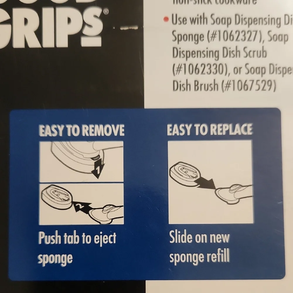 OXO Good Grips Soap Dispensing Sponge Refills 4pk